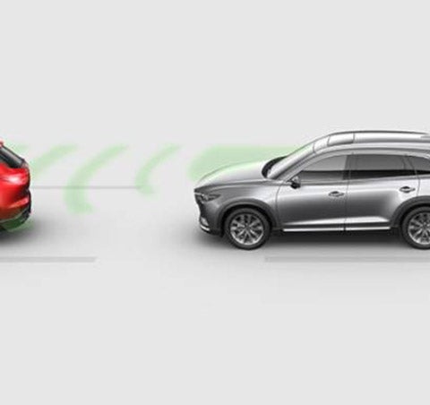2020 Mazda CX-9 SMART CITY BRAKE SUPPORT WITH PEDESTRIAN DETECTION | Velocity Mazda in Tyler TX